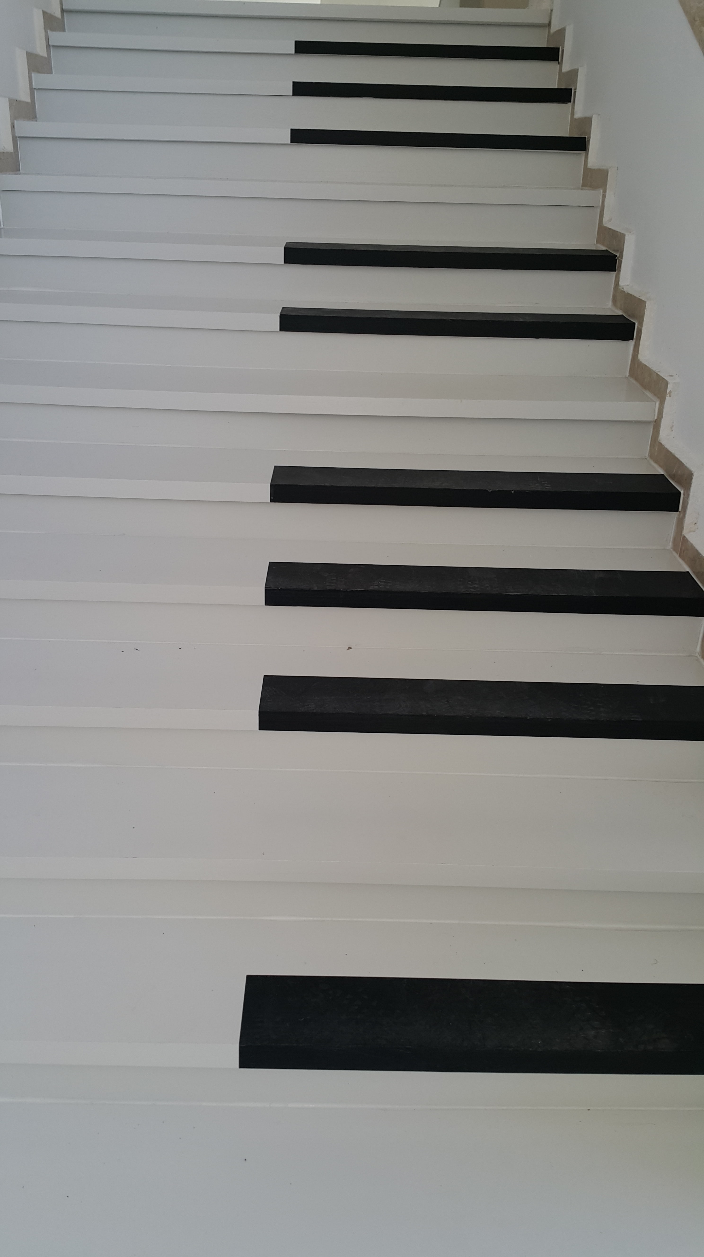 Piano staircase in Ankara University